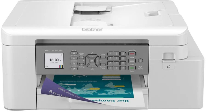 Принтер Brother MFCJ-4340DW 4 in 1 Wireless White (MFCJ4340DWRE1) - зображення 1