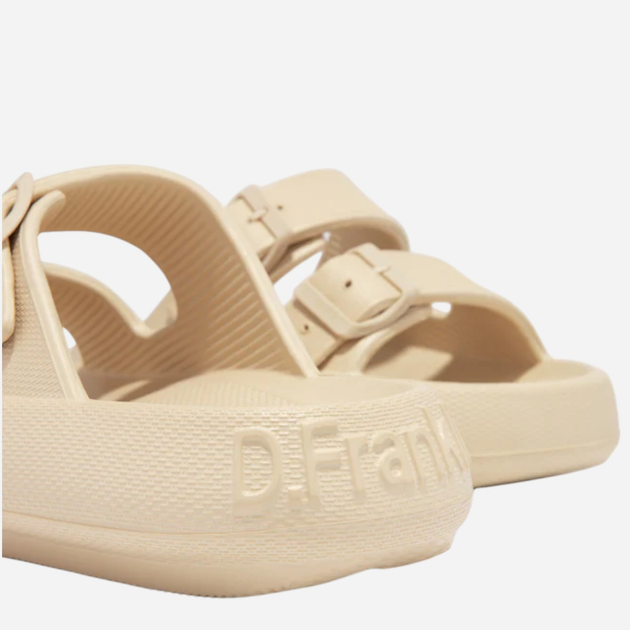 Жіночі шльопанці D.Franklin Bloomer Bio DFSH334001-BEIG 40 (9US/7UK) 26 см Бежеві (8445333394549) - зображення 5