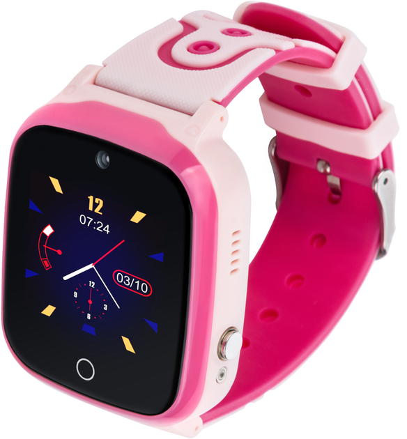 Детские телефон-часы Aura A200 Tracker/Wi-Fi Pink (AUR-A200-P) - изображение 1