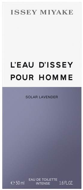 Туалетна вода Issey Miyake L'Eau D'Issey Pour Homme Solar Lavender 50 мл (3423222106201) - зображення 3