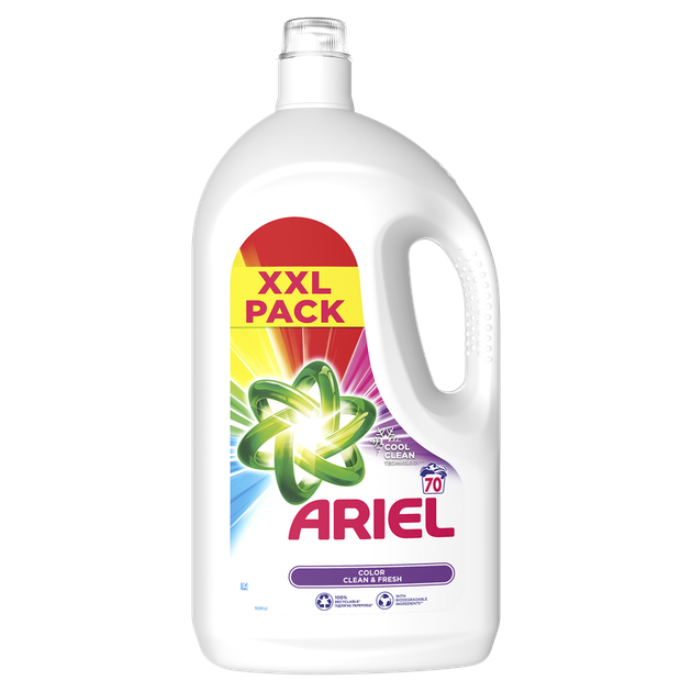 Гель для стирки Ariel Color для цветного 3.5 л - Фото 2 Гель для стирки Ariel Color для цветного 3.5 л - изображение 2