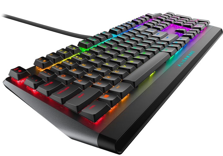 Клавіатура дротова Dell Alienware AW510K Cherry MX Low Profile Red USB Dark Side of the Moon (545-BBCL) - зображення 3
