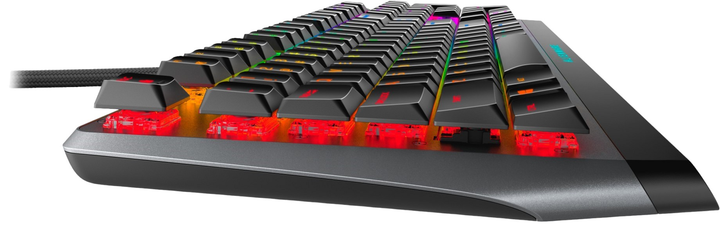 Клавіатура дротова Dell Alienware AW510K Cherry MX Low Profile Red USB Dark Side of the Moon (545-BBCL) - зображення 5