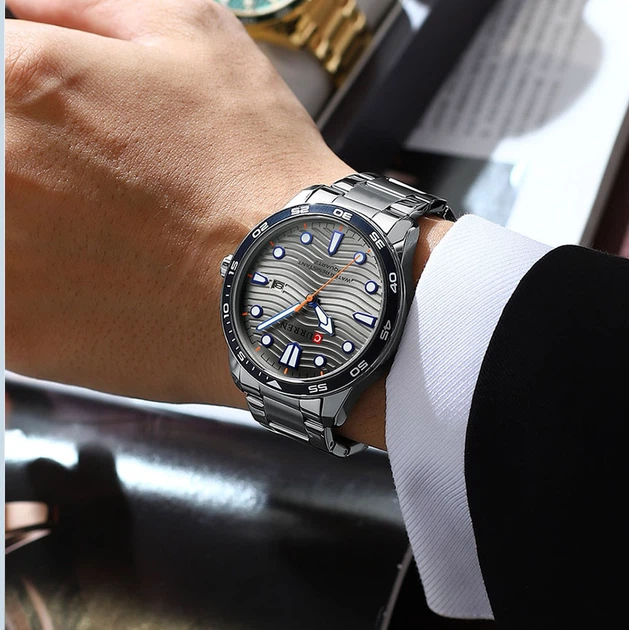 Наручний годинник Curren 8426 Silver-Grey - Фото 3 Наручний годинник Curren 8426 Silver-Grey - изображение 3