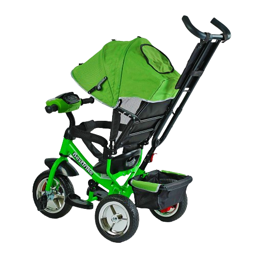 Велосипед детский трехколесный Best Trike 6588 зеленый с Bluetooth 68-945 - изображение 3