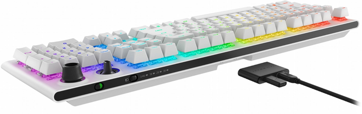 Клавіатура бездротова Dell Alienware AW920K-US CHERRY MX Red Lunar Light (545-BBFK) - зображення 7