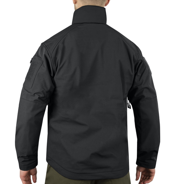 Куртка демісезонна софтшелл Sturm Mil-Tec SOFTSHELL JACKET SCU Black M (10864002) - зображення 2