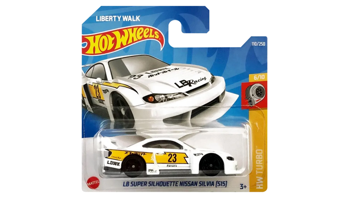 Машинка Базовая Hot Wheels Liberty Walk LB Super Silhouette Nissan