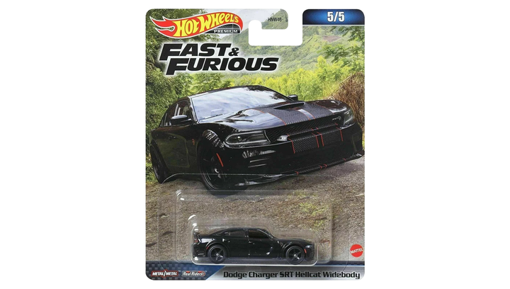 Машинка Premium Hot Wheels Dodge Charger SRT Hellcat Widebody Fast
