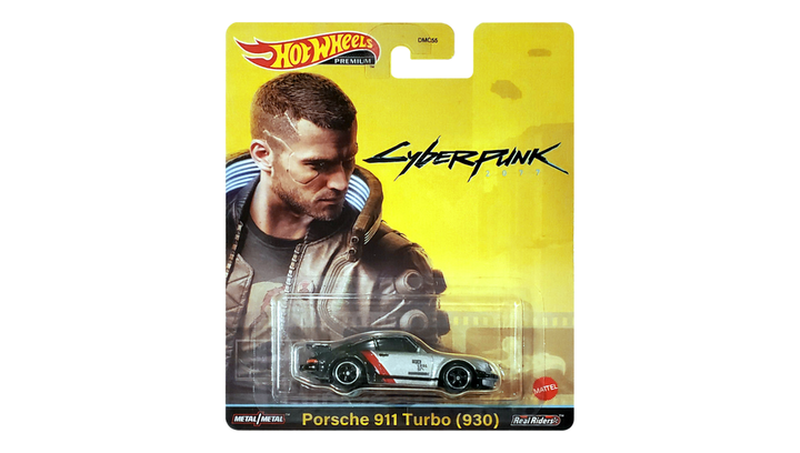 Машинка Premium Hot Wheels Cyberpunk 2077 Porsche 911 Turbo (930