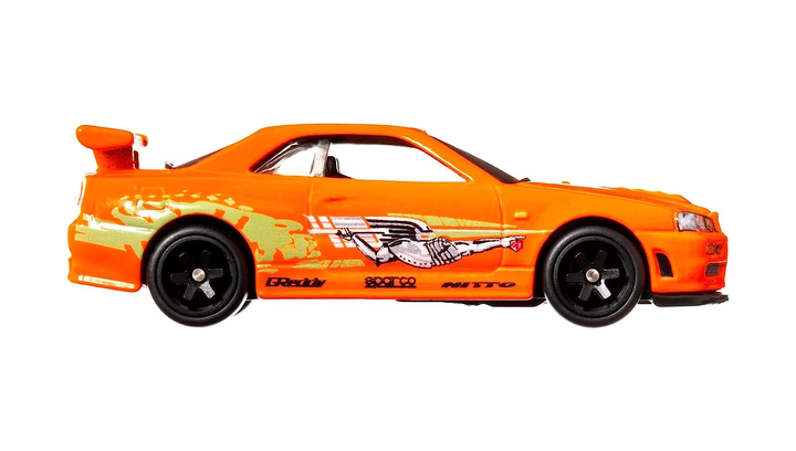 Машинка Premium Hot Wheels Nissan Skyline GT-R (BNR34) Fast