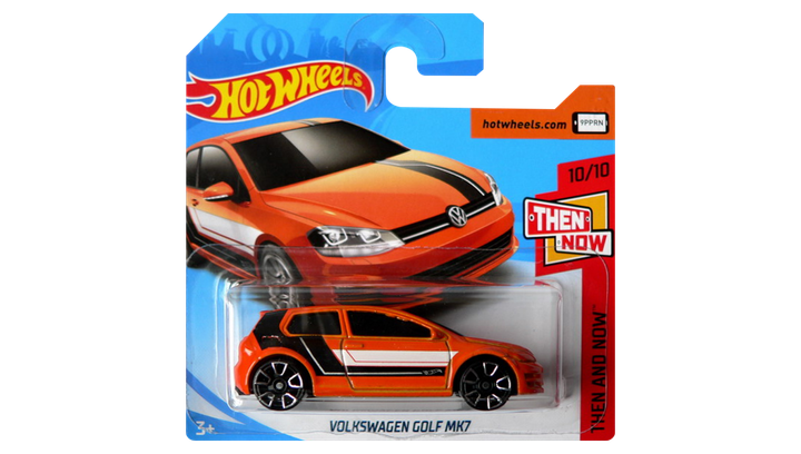 Машинка Базова Hot Wheels Volkswagen Golf MK7 Then and Now 1:64