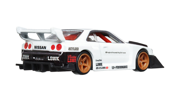 Машинка Premium Hot Wheels LB-ER34 Super Silhouette Nissan Skyline