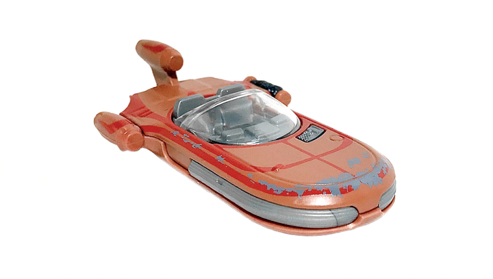 Star Wars Hot Wheelsフィギュア Машинка Базовая Hot Wheels Star Wars X-34 Landspeeder Screen Time