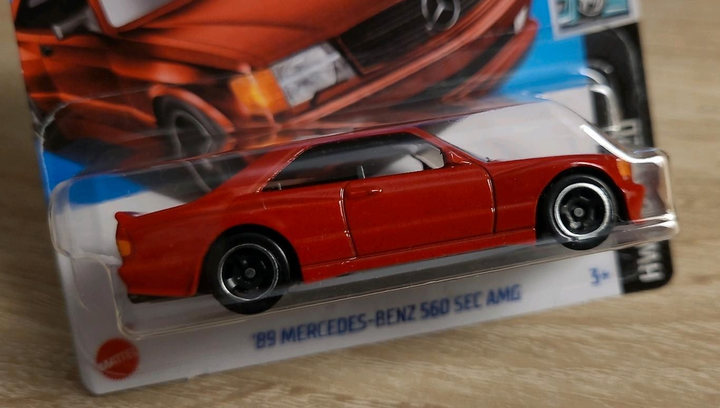 Машинка Базова Hot Wheels '89 Mercedes-Benz 560 SEC AMG Modified 1