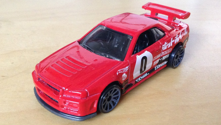 Машинка Базова Hot Wheels Nissan Skyline GT-R (R34) Need for Speed