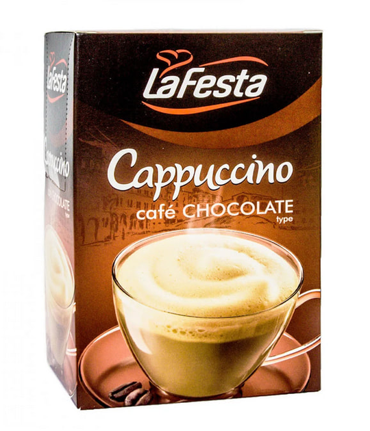 Купити Набір Капучіно La Festa Chocolate 10 шт по 12,5 г х 8 шт ...