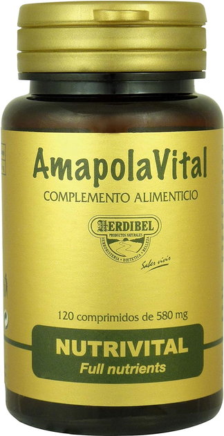 Suplement diety Herdibel Amapolavital 120 tabs (8436024232530) - obraz 1