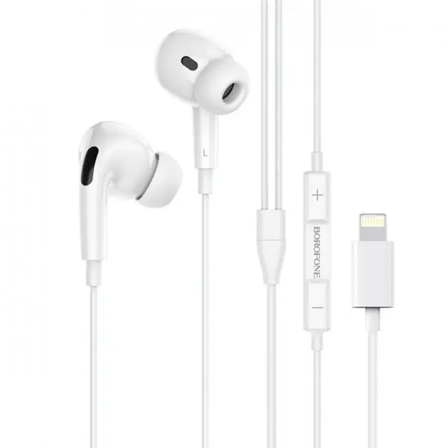 Навушники HOCO M1 Pro Original series earphones for iP White (6931474728609) - Фото 1 Навушники HOCO M1 Pro Original series earphones for iP White (6931474728609) - изображение 1