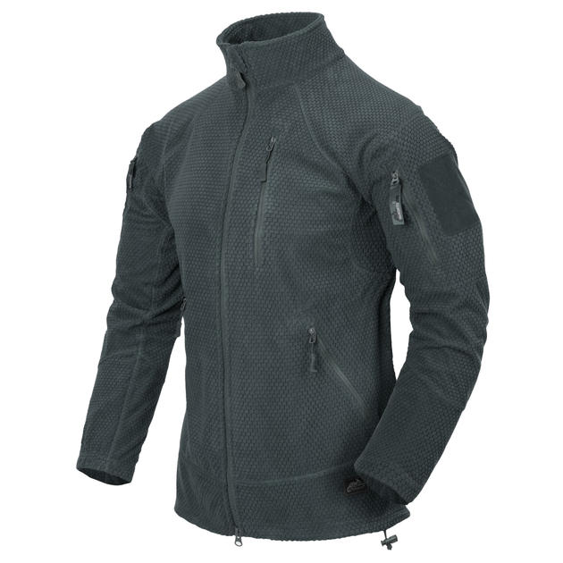 Кофта флісова Helikon-Tex Alpha Tactical Jacket Shadow Grey, L - зображення 1