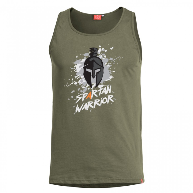 Майка Pentagon Astir "Spartan Warrior" T-Shirt Олива, S - изображение 1