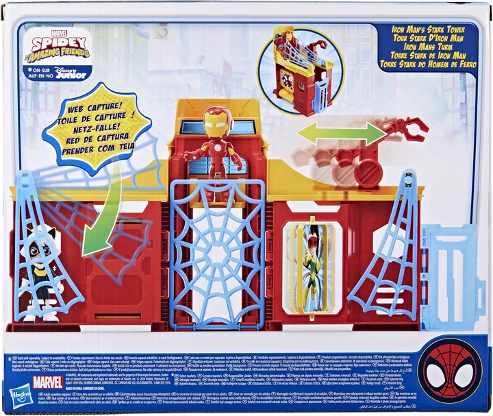 Zestaw do zabawy Hasbro Spidey And His Amazing Friends Stark Tower (F8842_F9351) - obraz 6