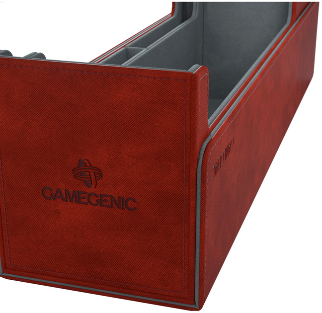 Коробка для карток Gamegenic Card's Lair 400+ кабріолет червона (4251715410349) - зображення 7