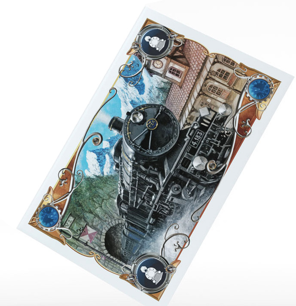 Koszulki na karty Gamegenic Ticket to Ride Europe Art Sleeves 58 x 90 mm 168 szt (4251715410493) - obraz 4