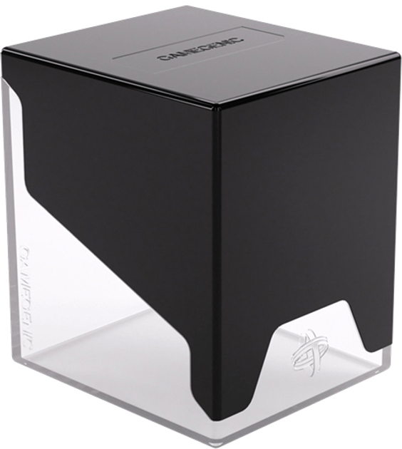 Pudełko na karty Gamegenic Bastion 100+ XL Black / Clear (4251715413654) - obraz 4