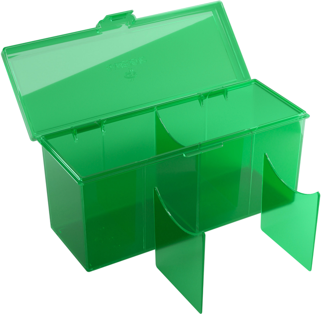 Карткова коробка Gamegenic Fourtress 320+ Green (4251715401378) - зображення 5