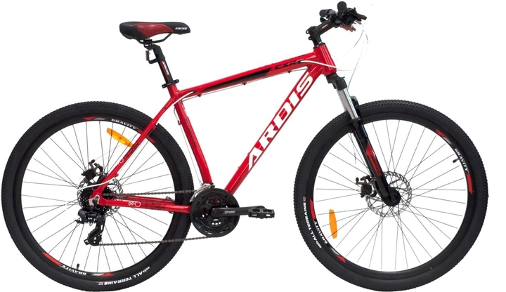 Акція на Велосипед Ardis CXR 29" 18" 2023 Червоний (02601-180-2) + Велосипедні шкарпетки в подарунок від Rozetka
