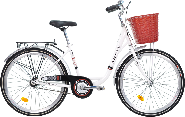 Акція на Велосипед Ardis CTB 26 ST Lido 26" 19" 2023 Білий (4016-Б) + Велосипедні шкарпетки в подарунок від Rozetka