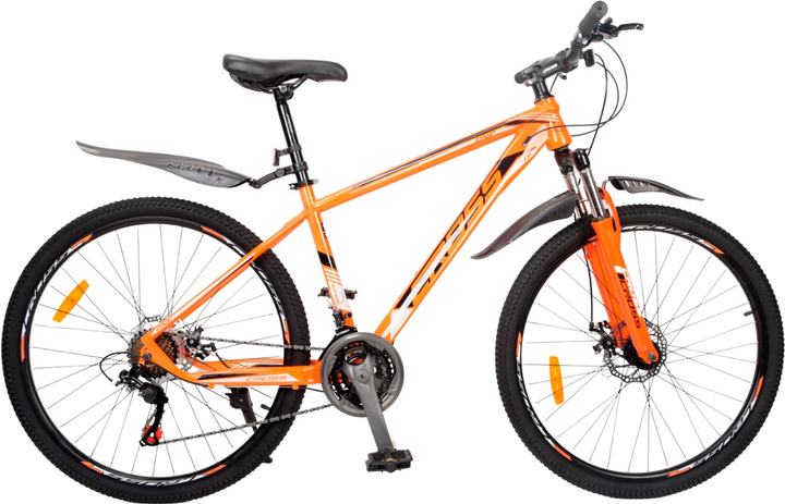 Акція на Велосипед Cross 27.5" Kron Рама-17" Orange (27CTS-004337) від Rozetka