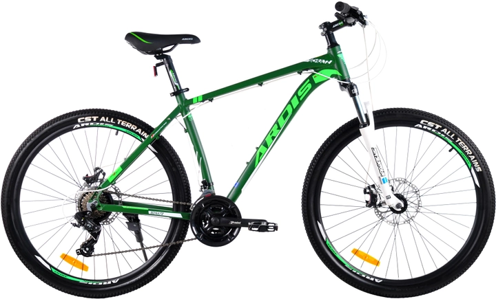 Акція на Велосипед Ardis Shultz 27.5" 17" 2023 Зелений (4001-170) + Велосипедні шкарпетки в подарунок від Rozetka