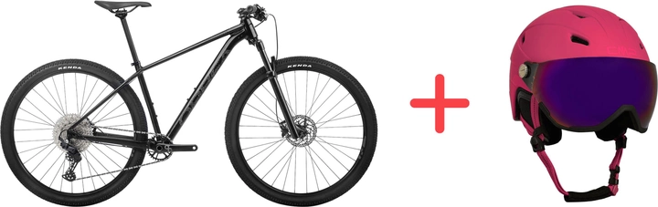 Акція на Велосипед Orbea Onna 29 10 L Black - Silver  + Велосипедні шкарпетки в подарунок від Rozetka