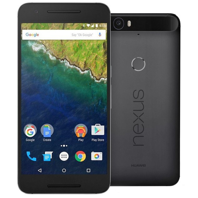Смартфон HUAWEI Nexus 6P 3/128GB Black 1SIM 5.7" AMOLED 12Мп 3450 мАч ...