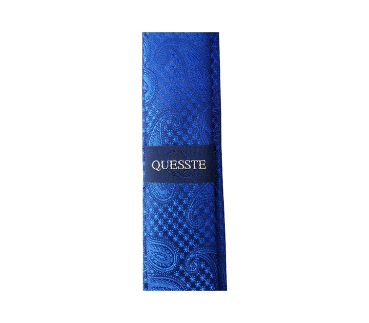 Краватка Quesste Синій 152х4 см 2000203 - изображение 2