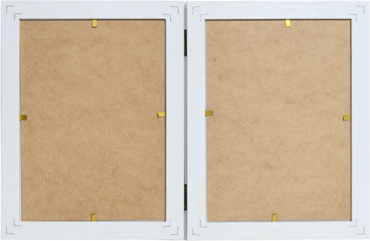 Мультирамка-книжка Velista 20BW-6003v МДФ 2х13х18 см Біла (2801000012875) - зображення 2