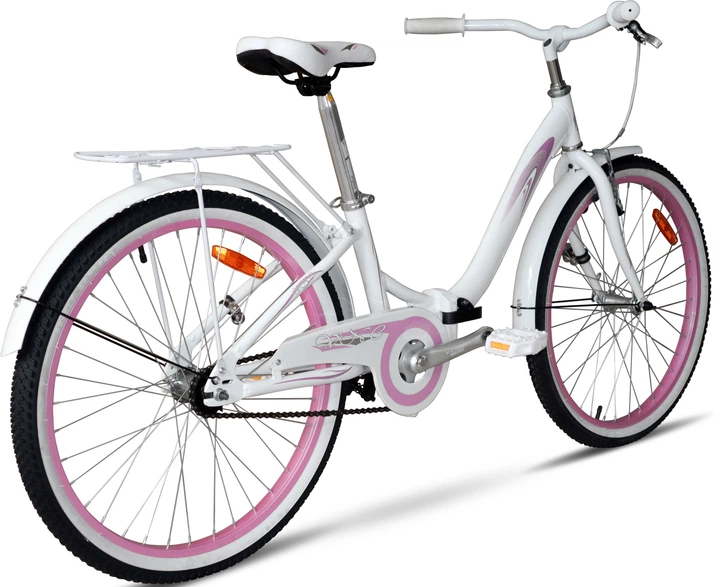 Велосипед VNC Angely AC 24" XXS/11" Белый (V9ACF-2429-WP) (5060948061186) - изображение 3