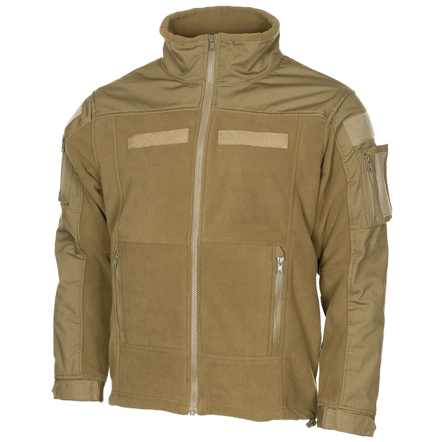 Флисовая кофта тактическая MFH «Combat» Coyote Tan, L - изображение 1