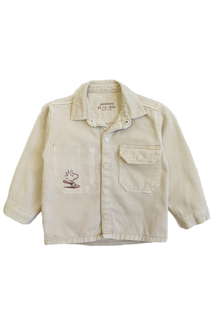Джинсова куртка Jack Lions 104 см Бежевий (2125000843117) - Фото 1 Джинсова куртка Jack Lions 104 см Бежевий (2125000843117) - зображення 1