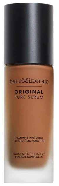 Podkład-serum do twarzy Bareminerals Original Pure Serum Liquid Foundation SPF 20 Deep Warm 5 30 ml (194248098148) - obraz 1