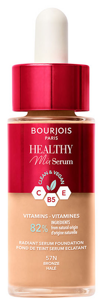 Podkład do twarzy Bourjois Healthy Mix Serum 57 N-Bronze 30 ml (3616305210104) - obraz 1