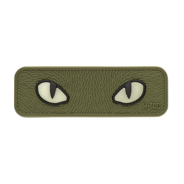 Нашивка PVC Olive M-Tac Eyes Cat 3D - изображение 1