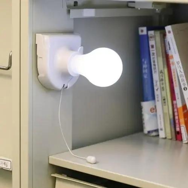 Светодиодный портативный фонарь - лампочка на батарейках Stick Up Bulb ...