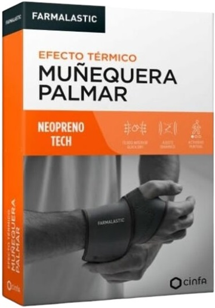 Бандаж для фіксації зап’ястя Farmalastic Metacarpal Wristband T-Unica 1ud 2 шт (8470002105904) - зображення 1
