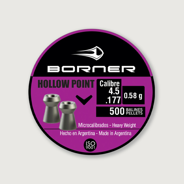 Пули Borner Hollow Point, 500 шт - изображение 1