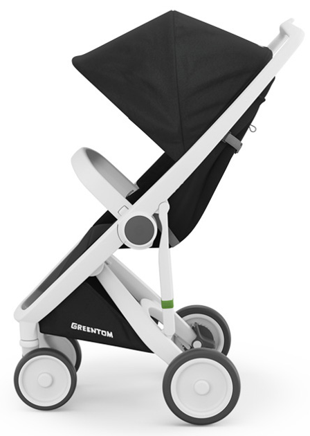 Прогулочная коляска Greentom Classic Black-White (8718858972340) - изображение 2