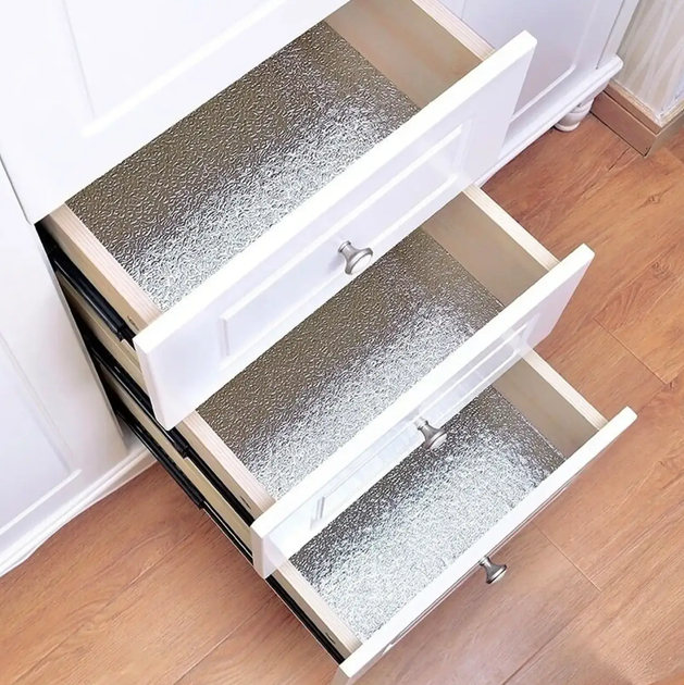 Фольга самоклеящаяся защитная для кухонных поверхностей 3m x 60 cm - Фото 3 Фольга самоклеящаяся защитная для кухонных поверхностей 3m x 60 cm - изображение 3