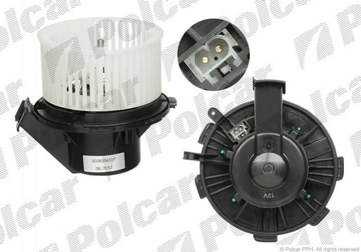 Вентилятор печки Polcar 5065NU2 Mercedes Sprinter A0008356107 - изображение 1